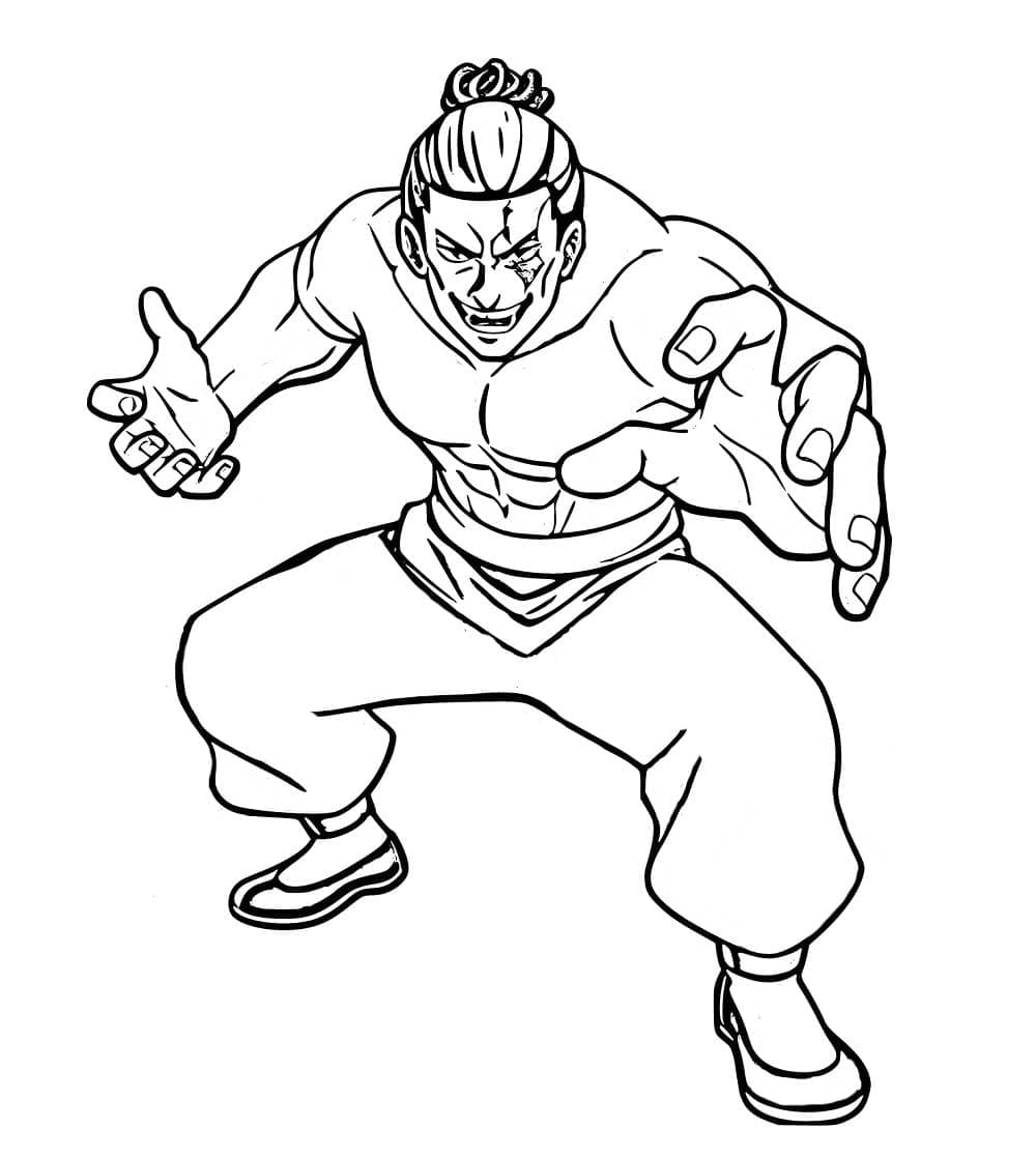 Coloriage Génial Aoi Todo