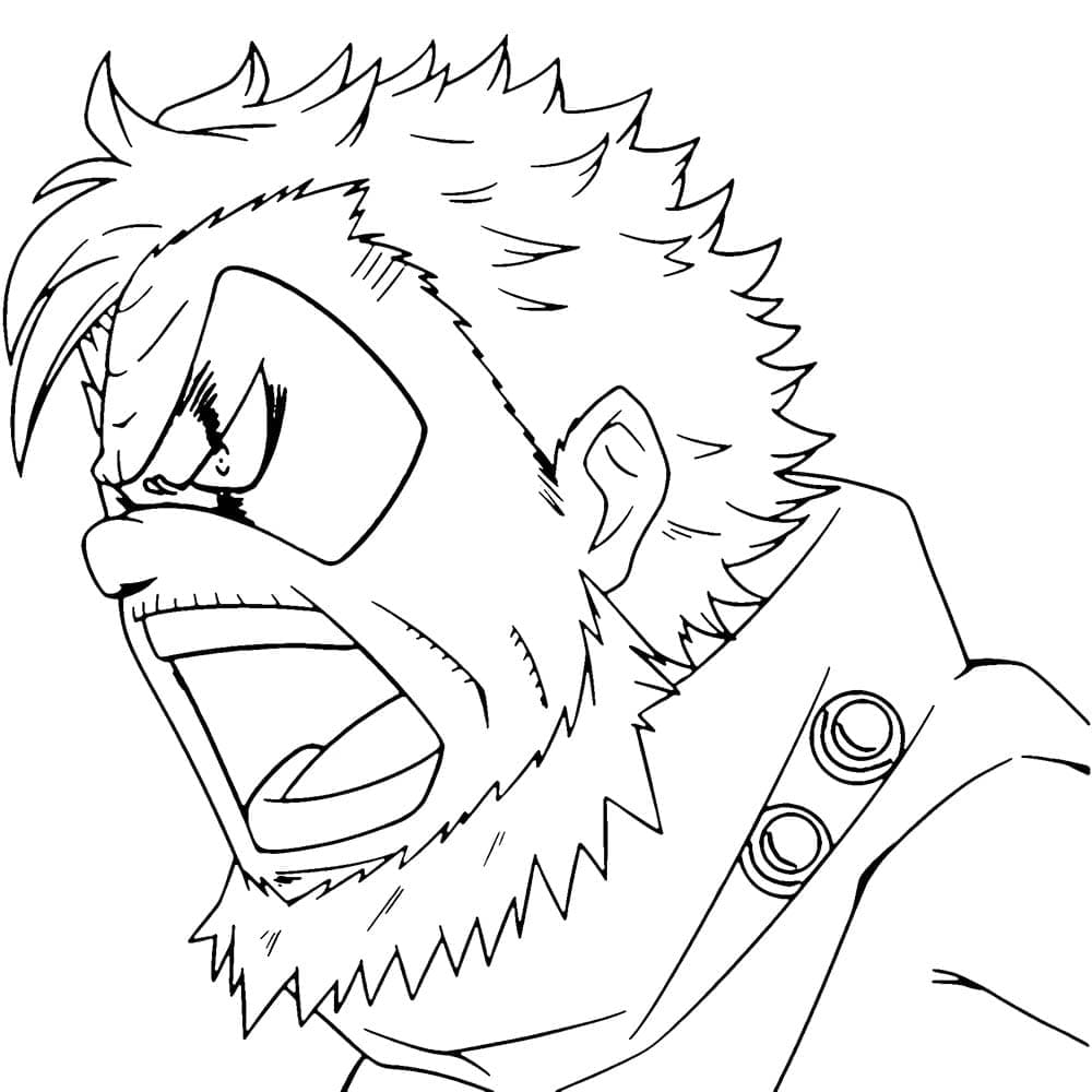 Coloriage Gran Torino en colère