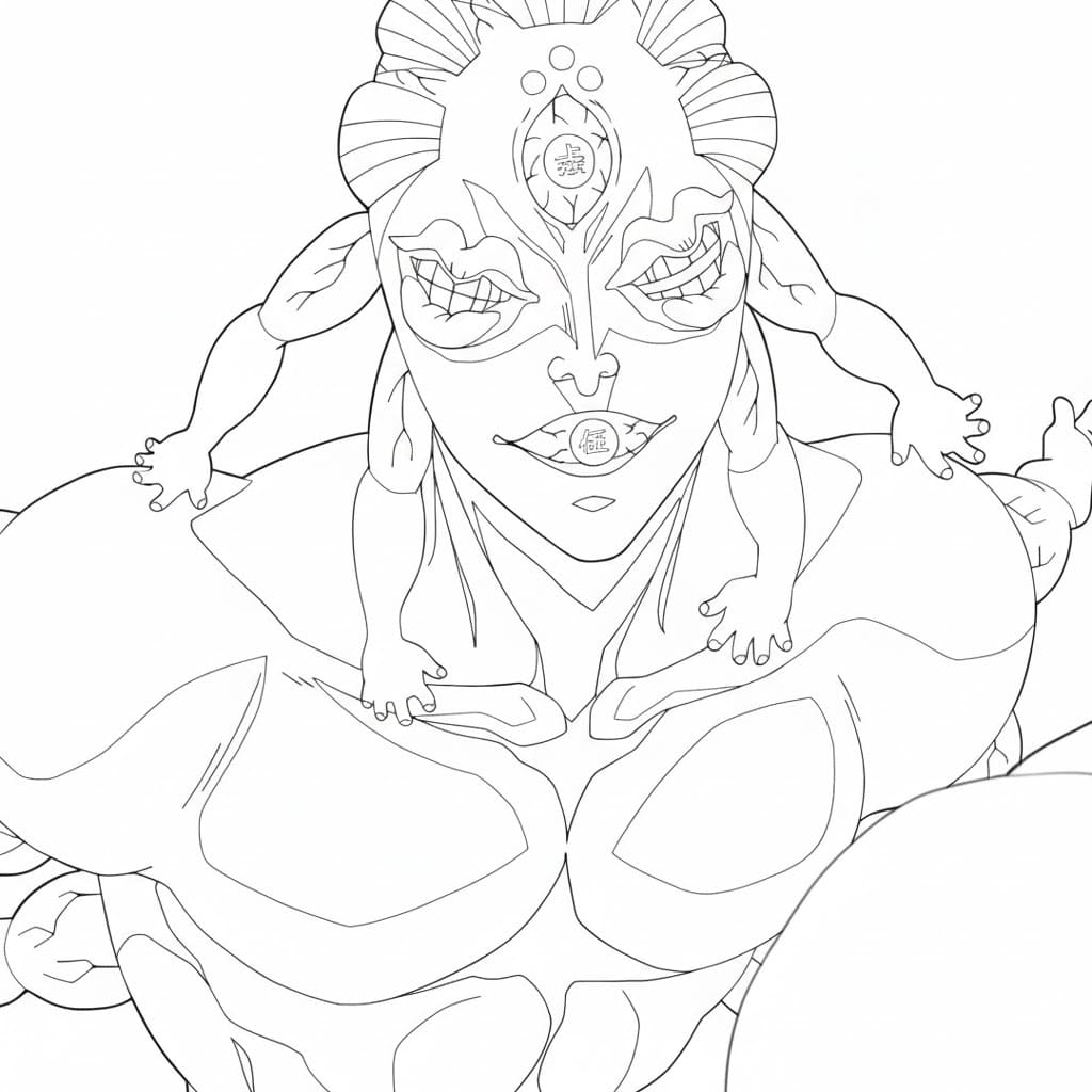 Coloriage Gyokko est cool