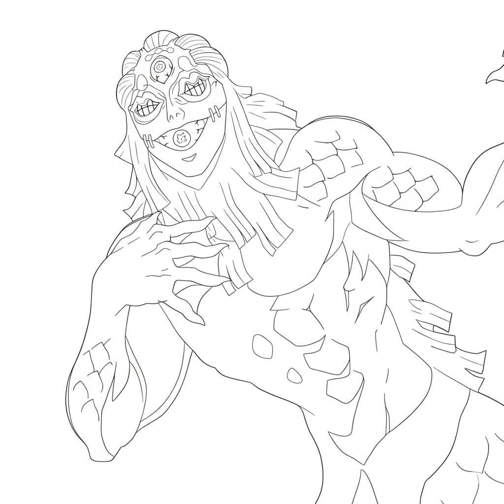 Coloriage Gyokko est gentil