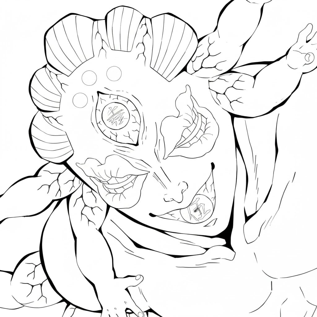 Coloriage Gyokko incroyable