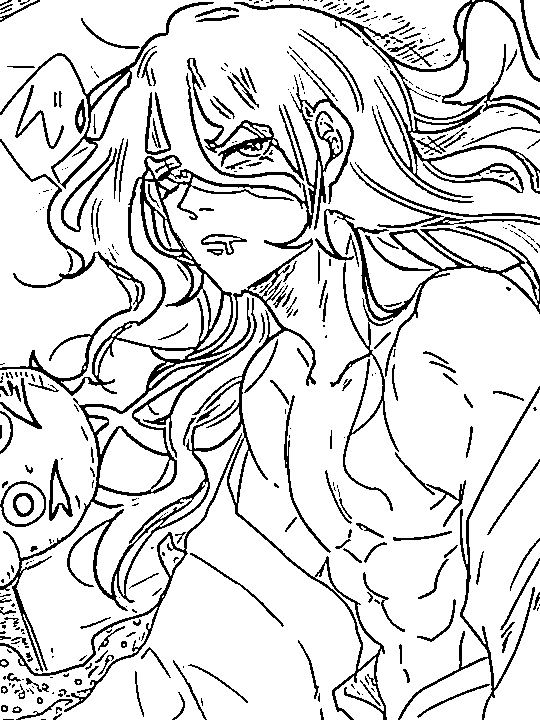 Coloriage Hotaru Haganezuka Anime Demon Slayer