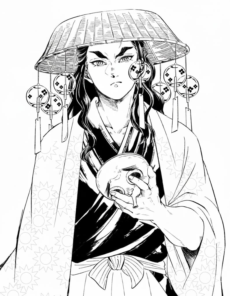 Coloriage Impression Hotaru Haganezuka