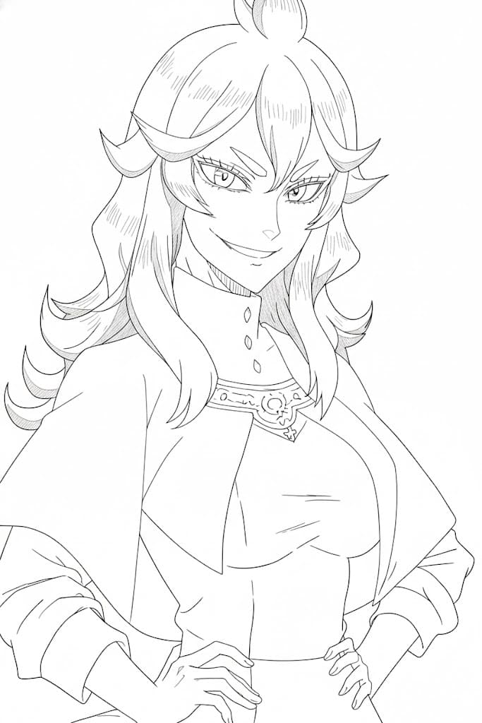 Coloriage Impression Mereoleona