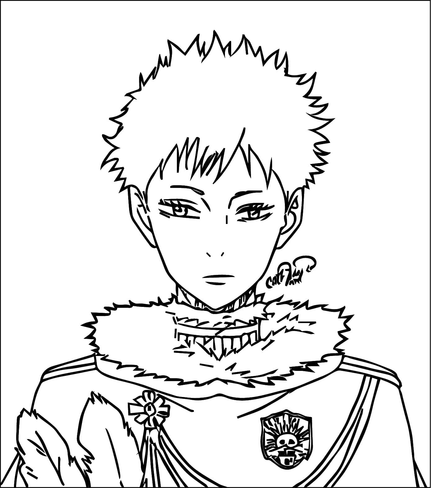 Coloriage Joli William Vangeance