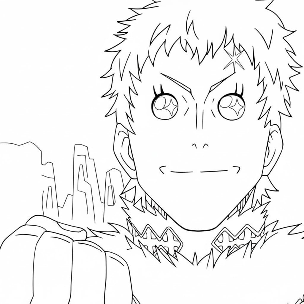 Coloriage Julius Novachrono incroyable