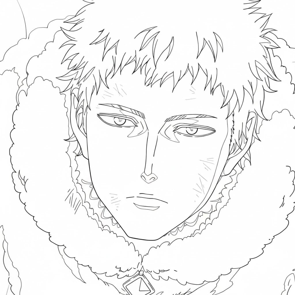 Coloriage Julius Novachrono jeune