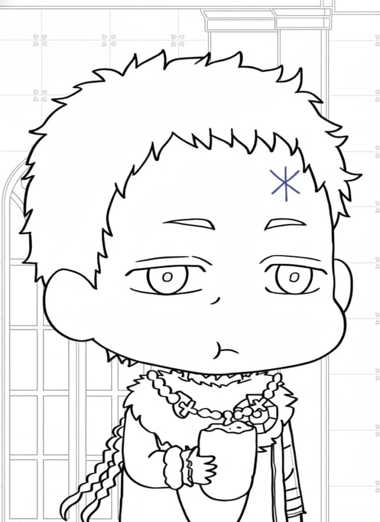 Coloriage Julius Novachrono mignon