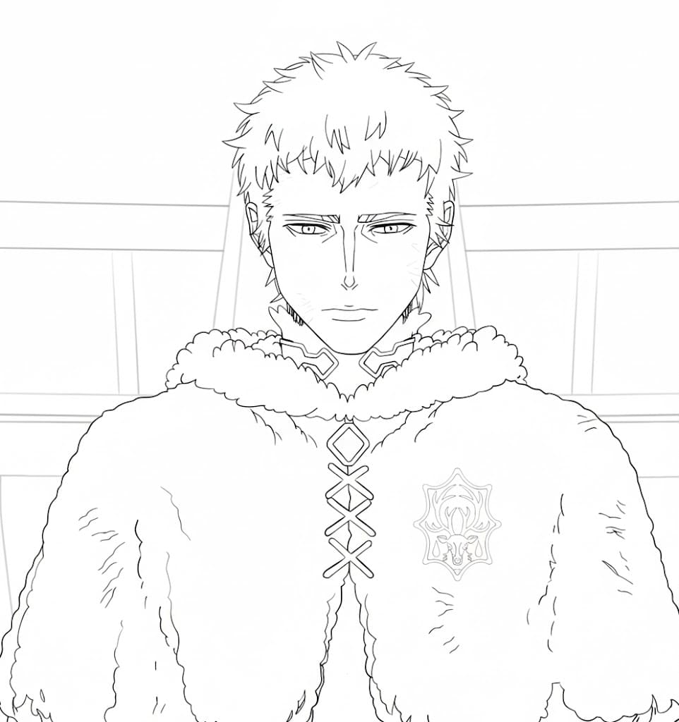 Coloriage Julius Novachrono triste