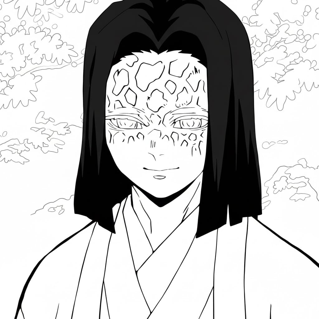 Coloriage Kagaya Ubuyashiki imprimable