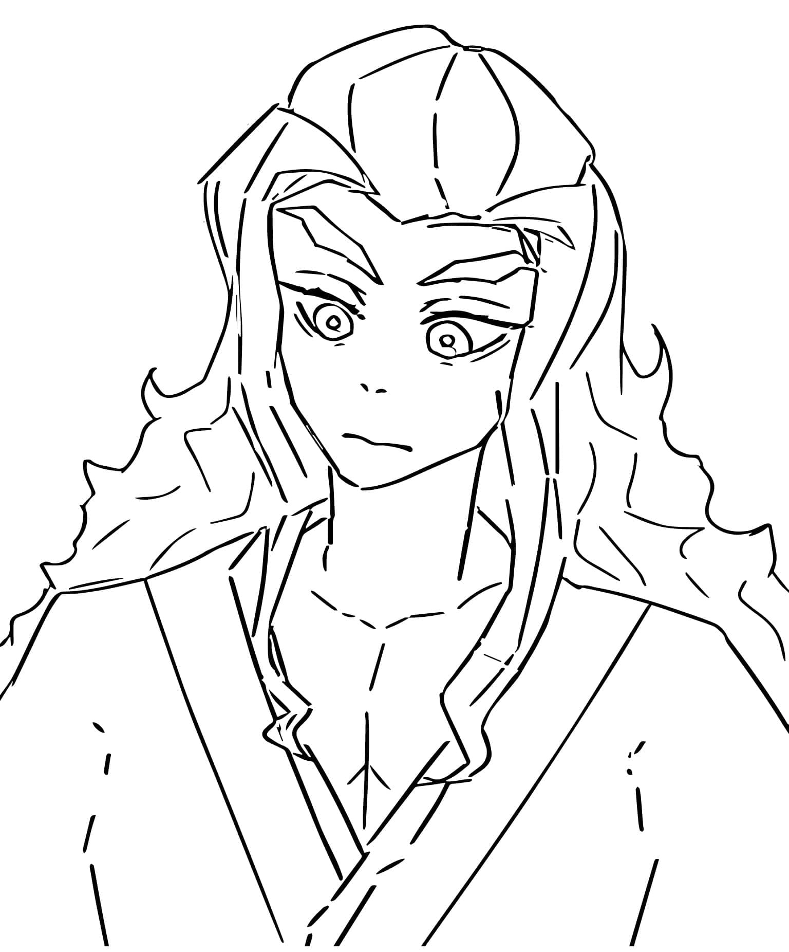 Coloriage Le beau Hotaru Haganezuka