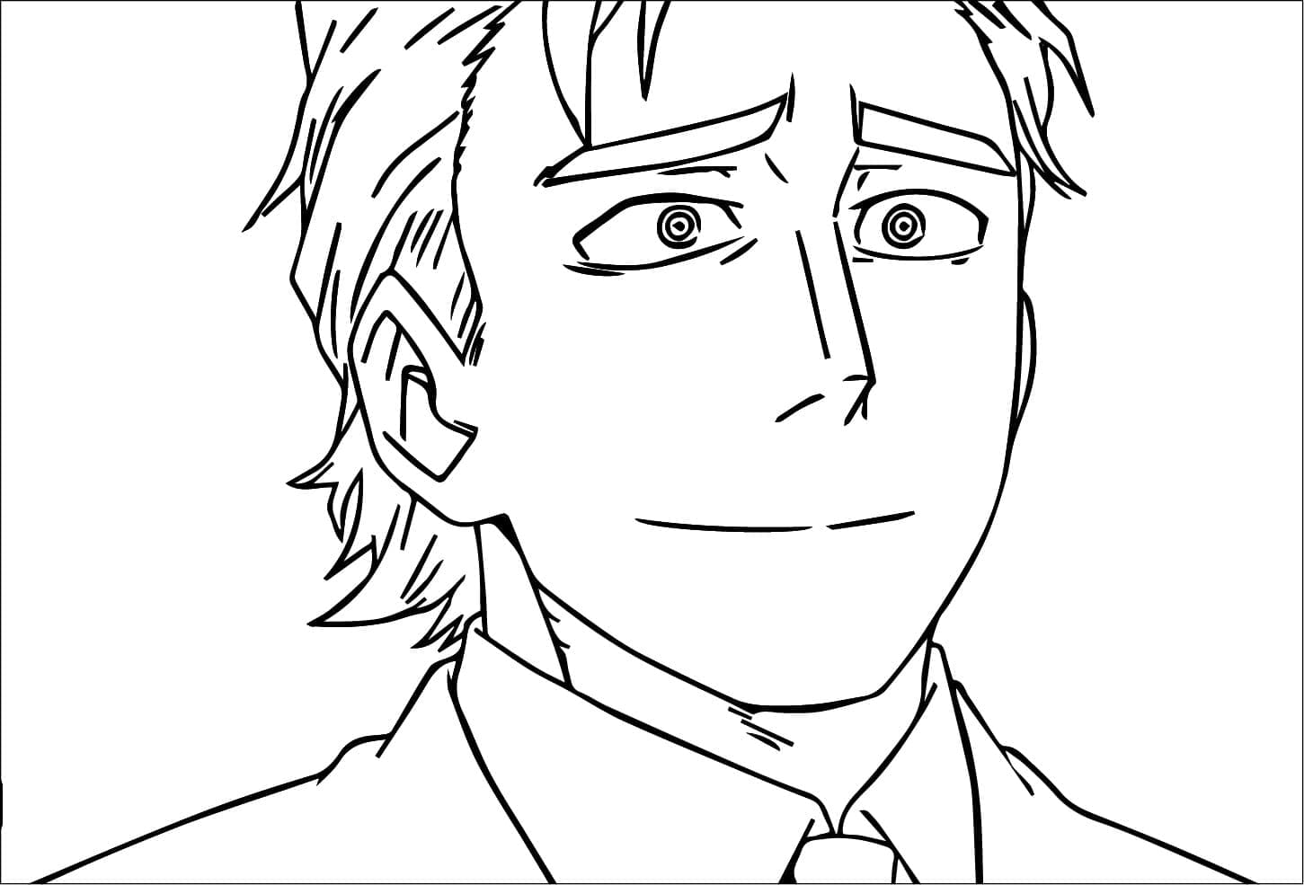 Coloriage Le jeune Danjuro Tobita