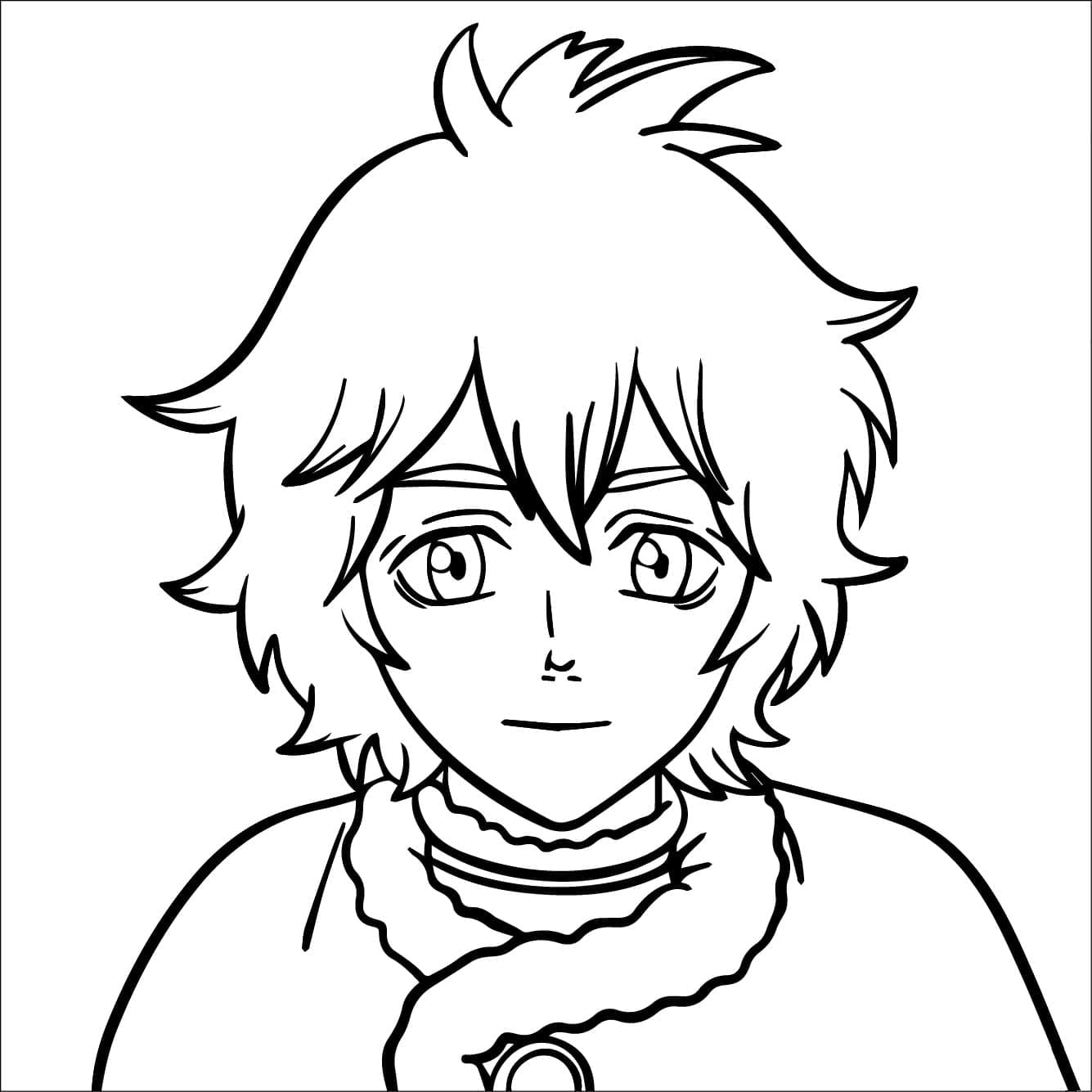 Coloriage Le jeune Julius Novachrono