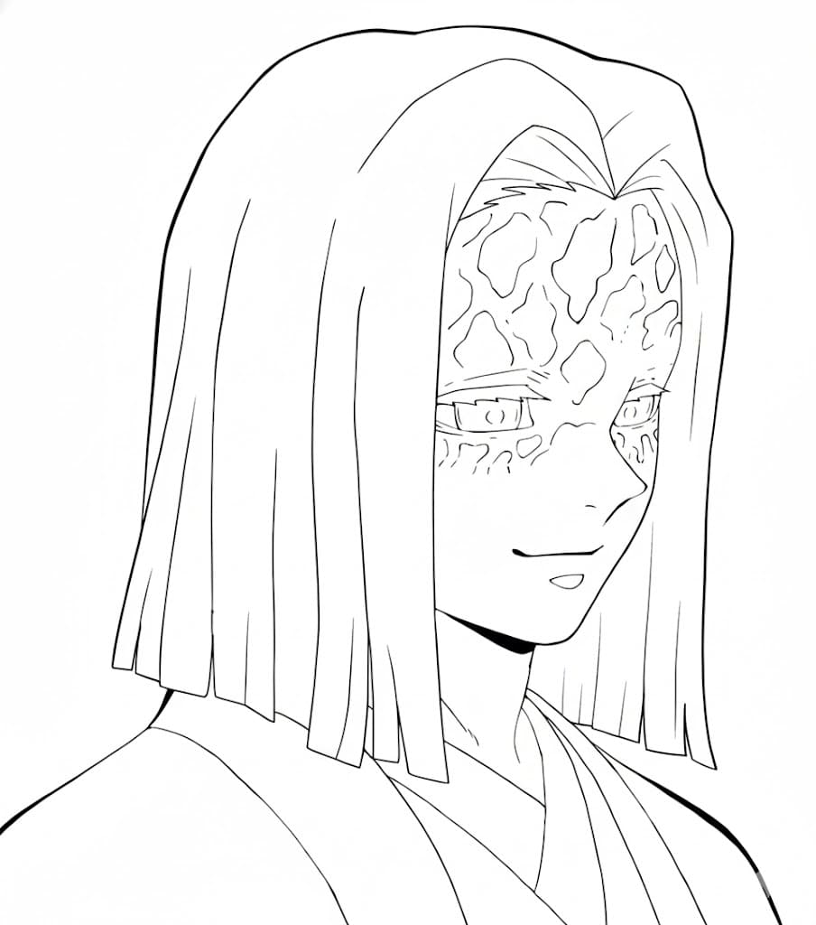 Coloriage Kagaya Ubuyashiki