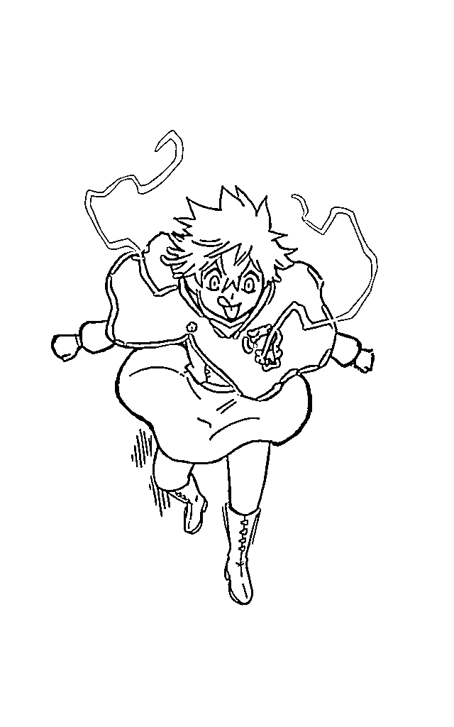 Coloriage Luck Voltia vol