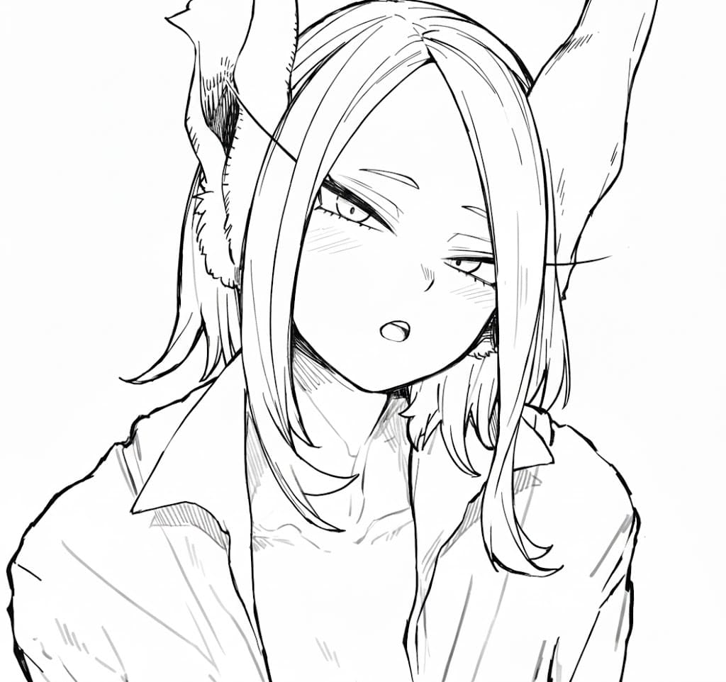 Coloriage Mirko jolie