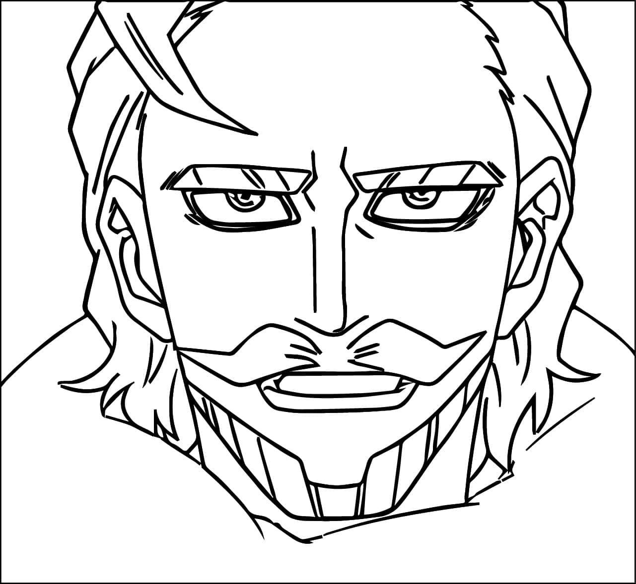 Coloriage My Hero Academia Danjuro Tobita