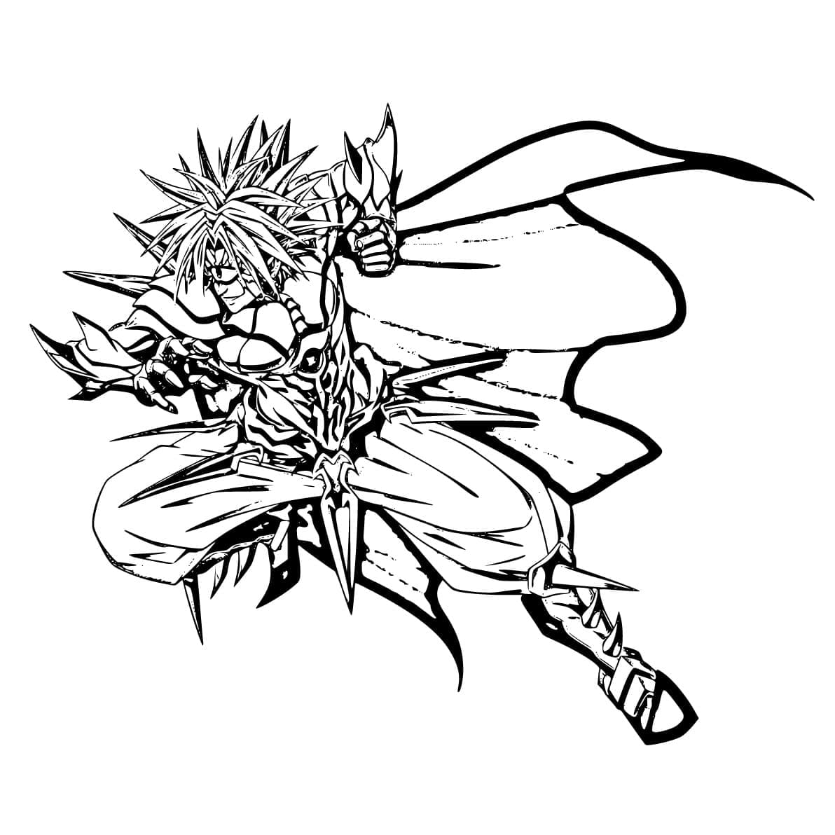 Coloriage Seigneur Boros