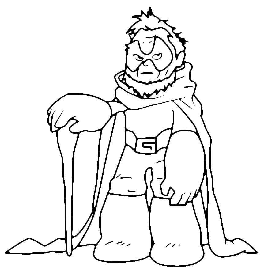 Coloriage Sorahiko Torino de My Hero Academia