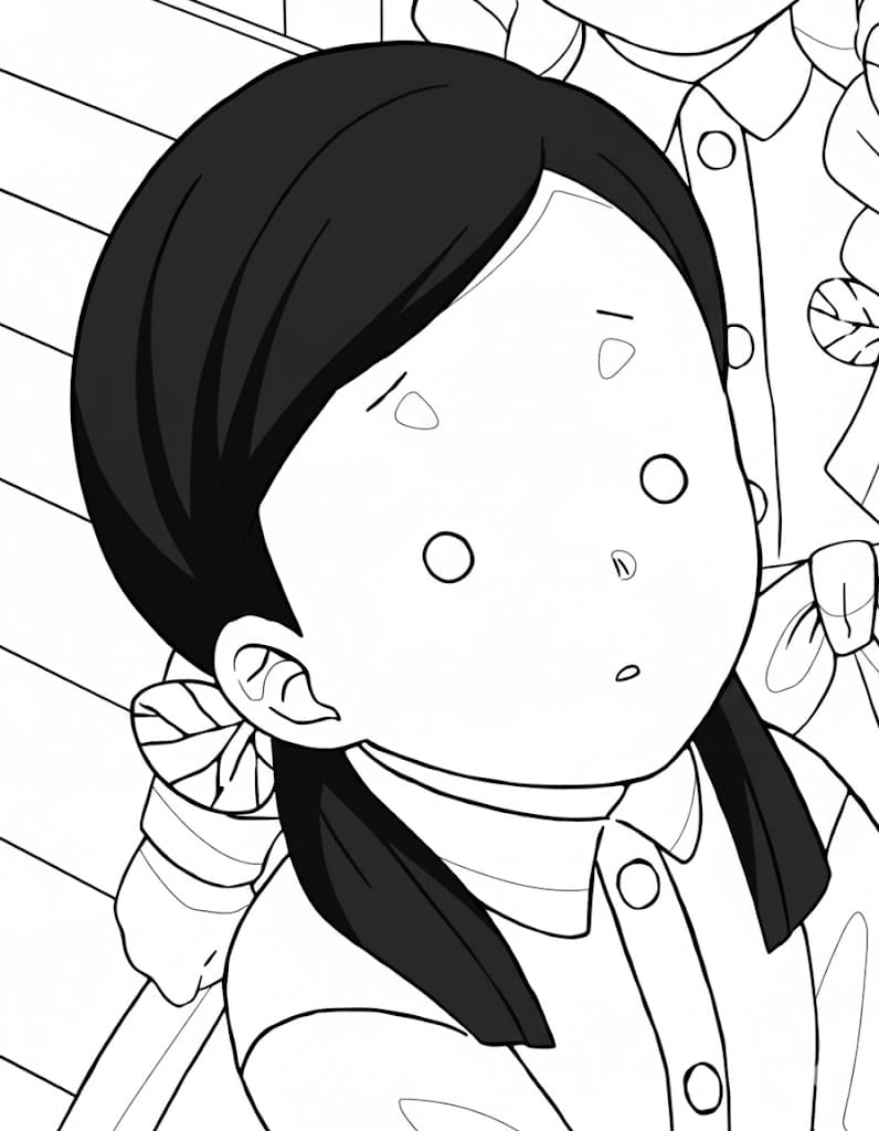 Coloriage Sumi Nakahara dans Demon Slayer