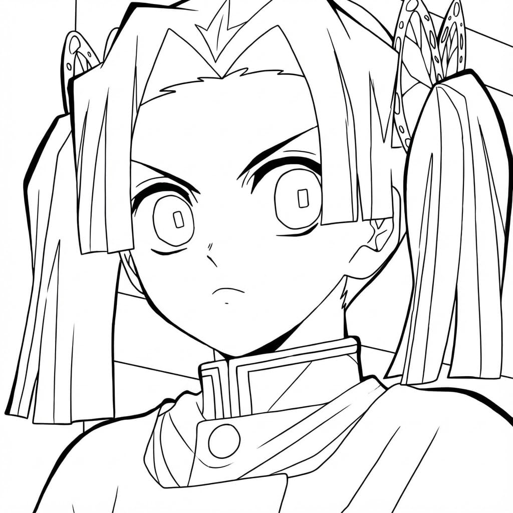 Coloriage Aoi Kanzaki