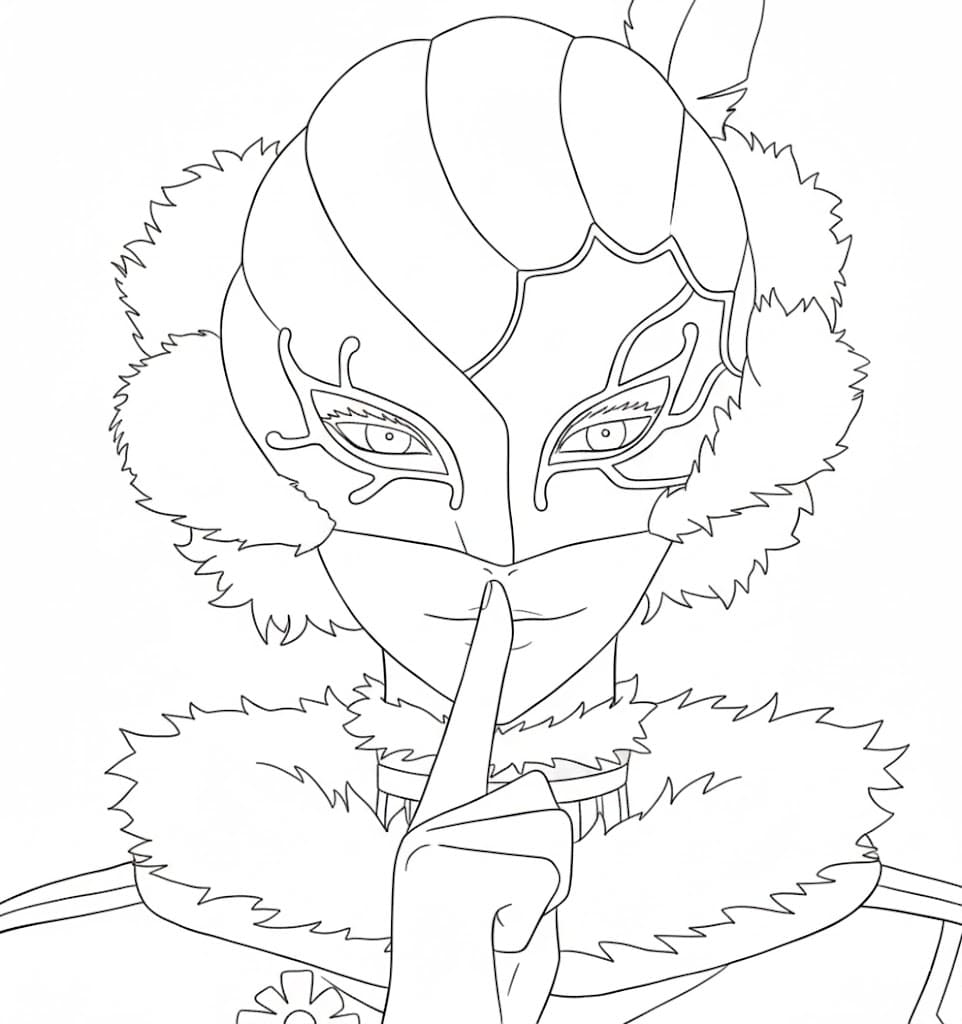 Coloriage William Vangeance cool