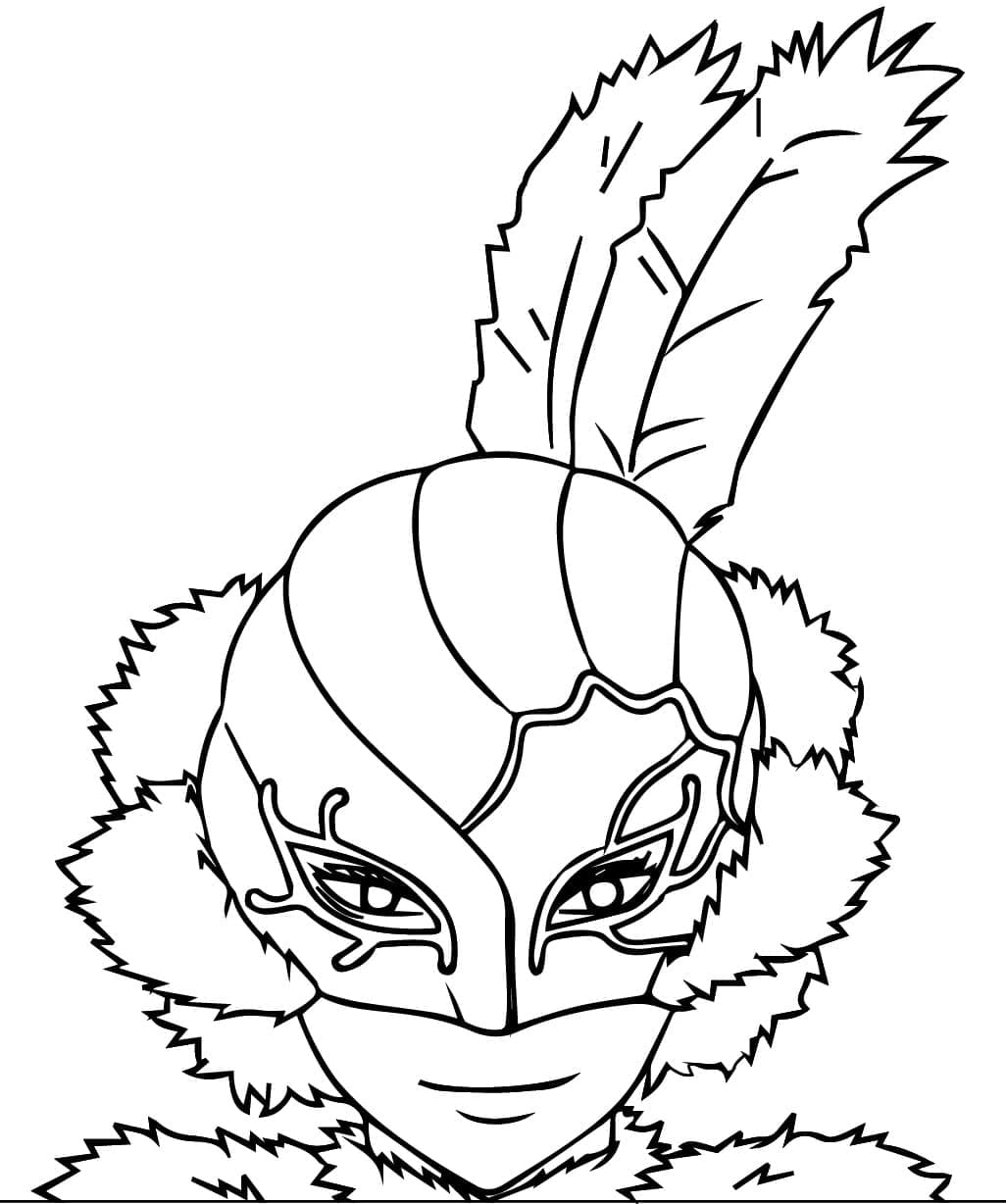 Coloriage William Vangeance de Black Clover