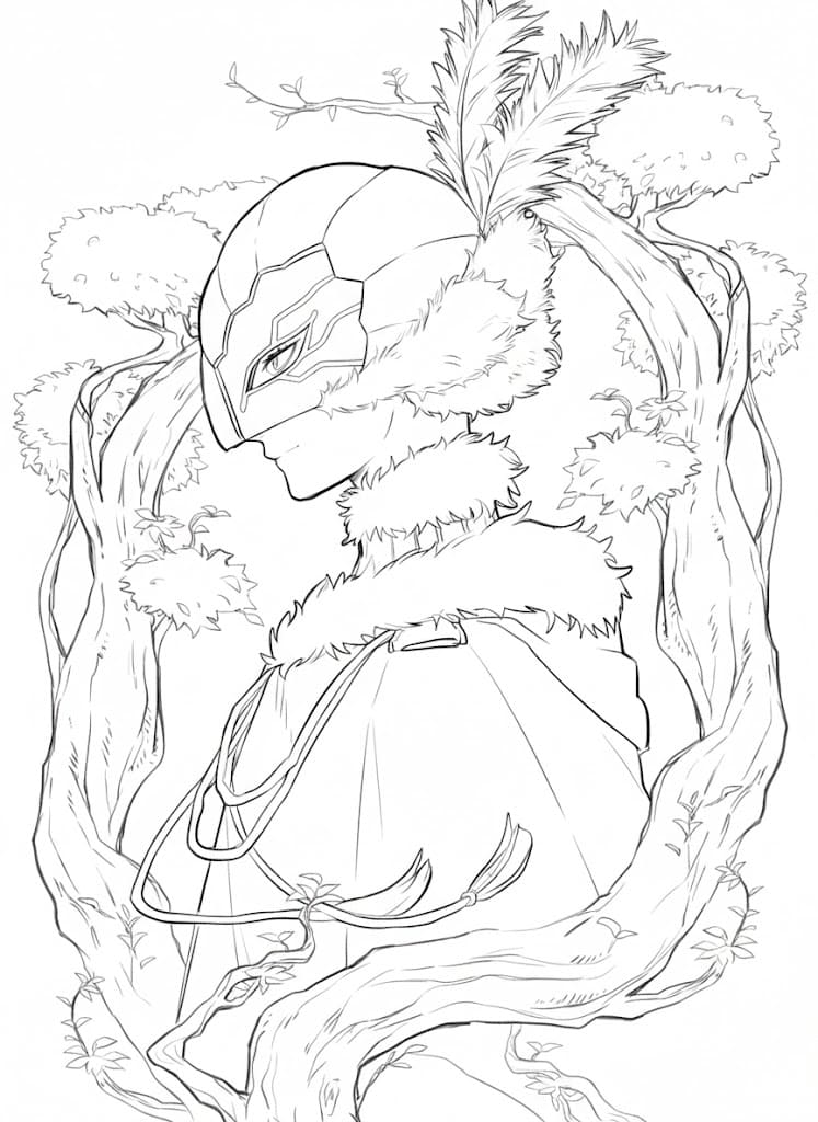 Coloriage William Vangeance