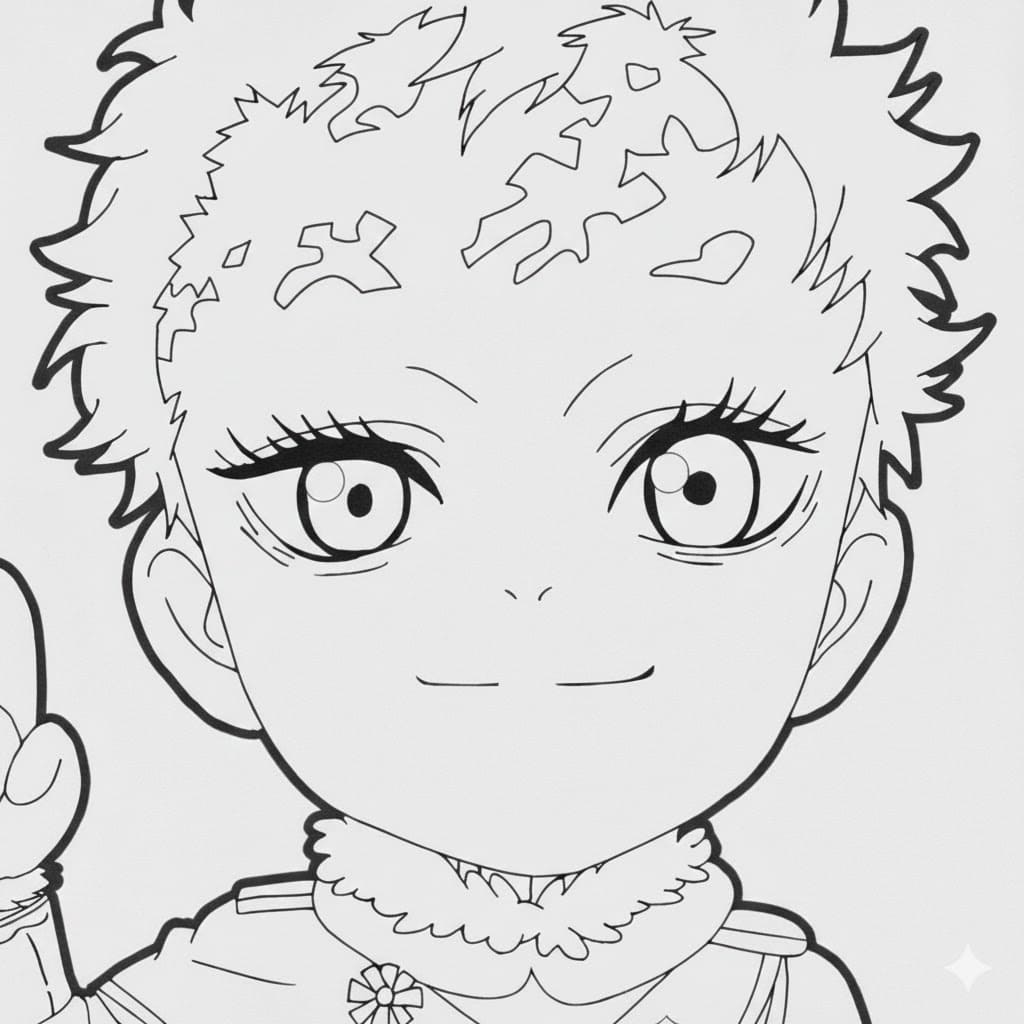 Coloriage William Vangeance mignon