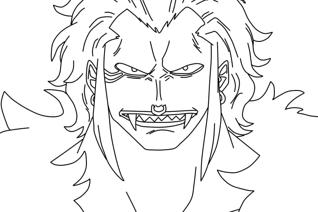 Coloriage Bartolomeo de One Piece