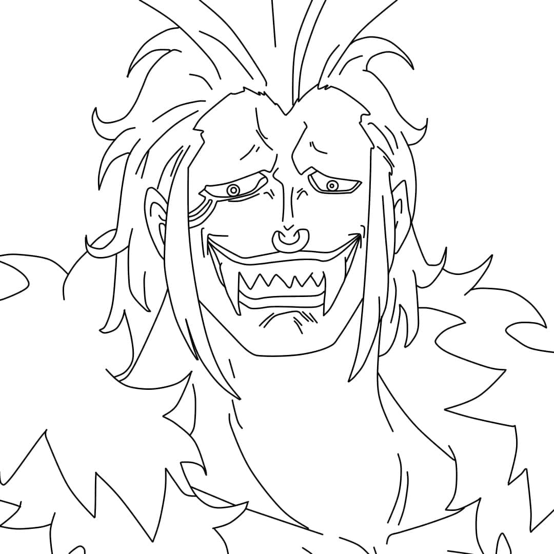 Coloriage Bartolomeo le Cannibale