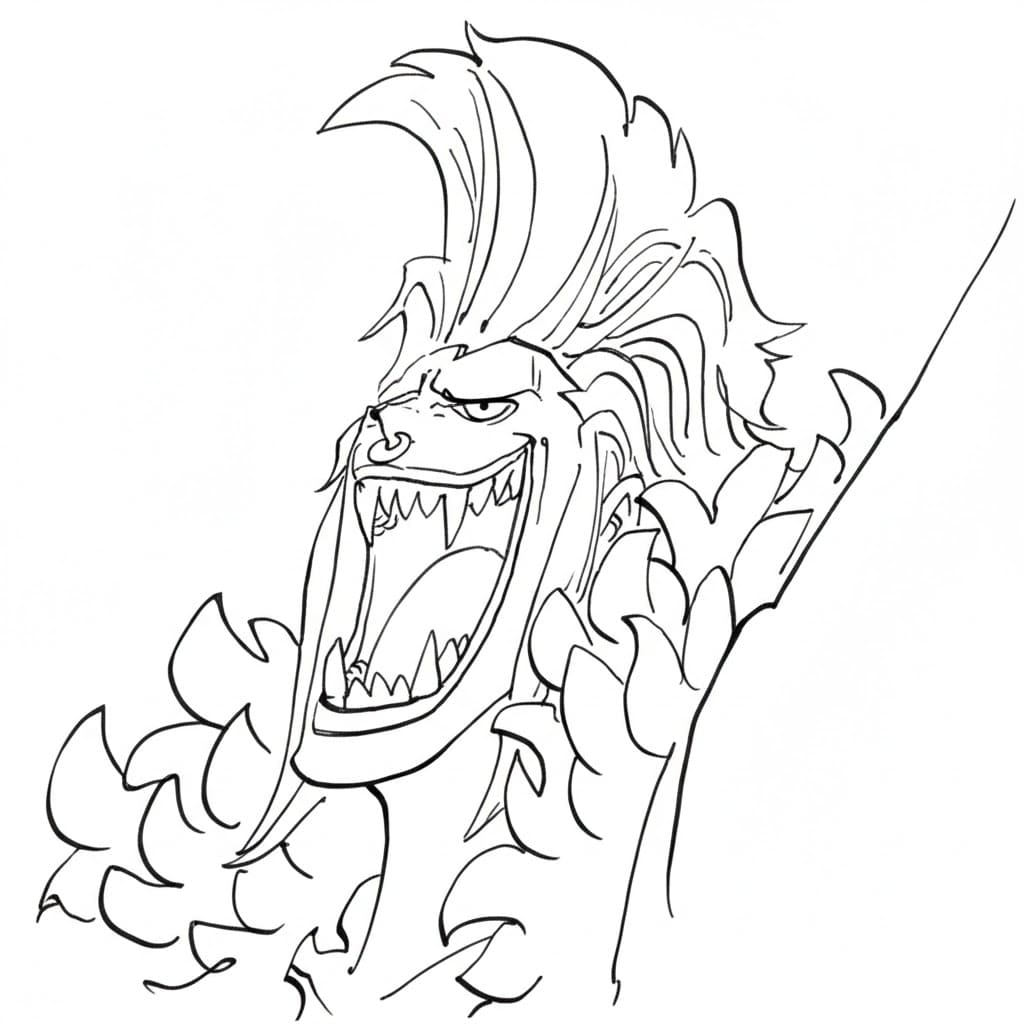 Coloriage Bartolomeo parle
