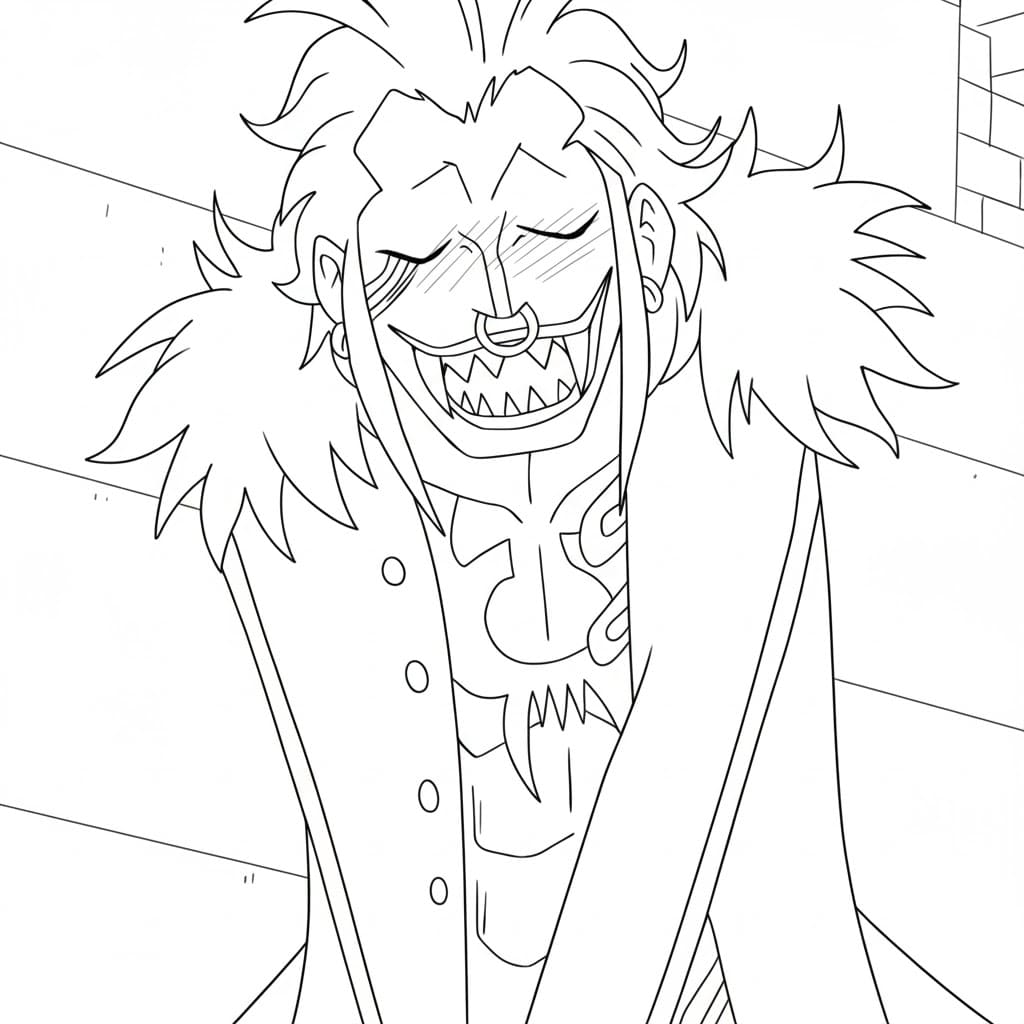 Coloriage Bartolomeo timide