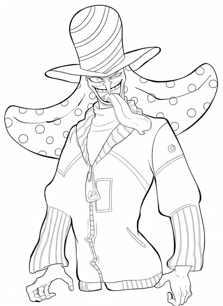 Coloriage Charlotte Perospero debout