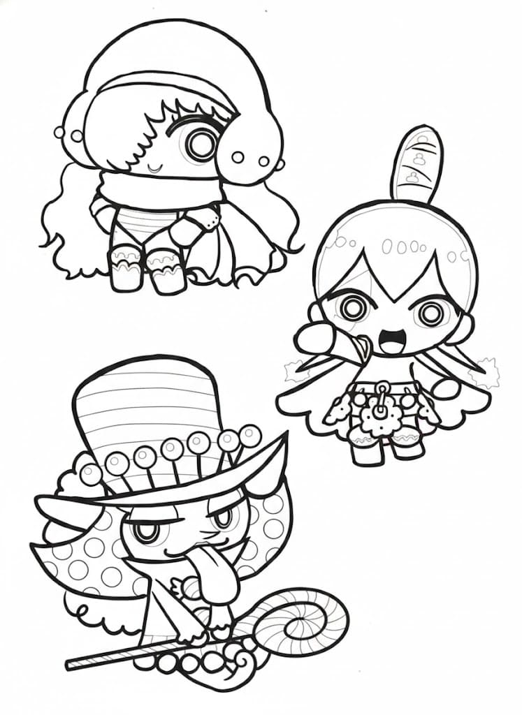 Coloriage Charlotte Perospero mignonne