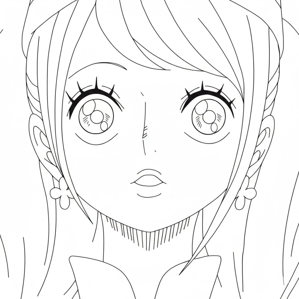 Coloriage Charlotte Pudding affronter