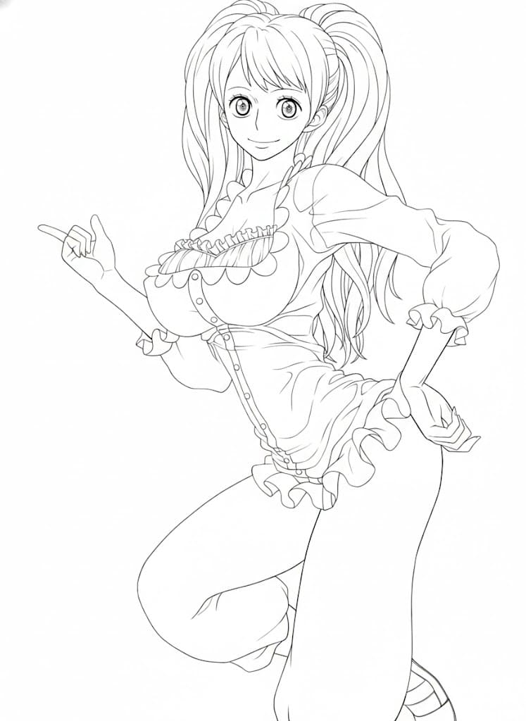 Coloriage Charlotte Pudding bonne