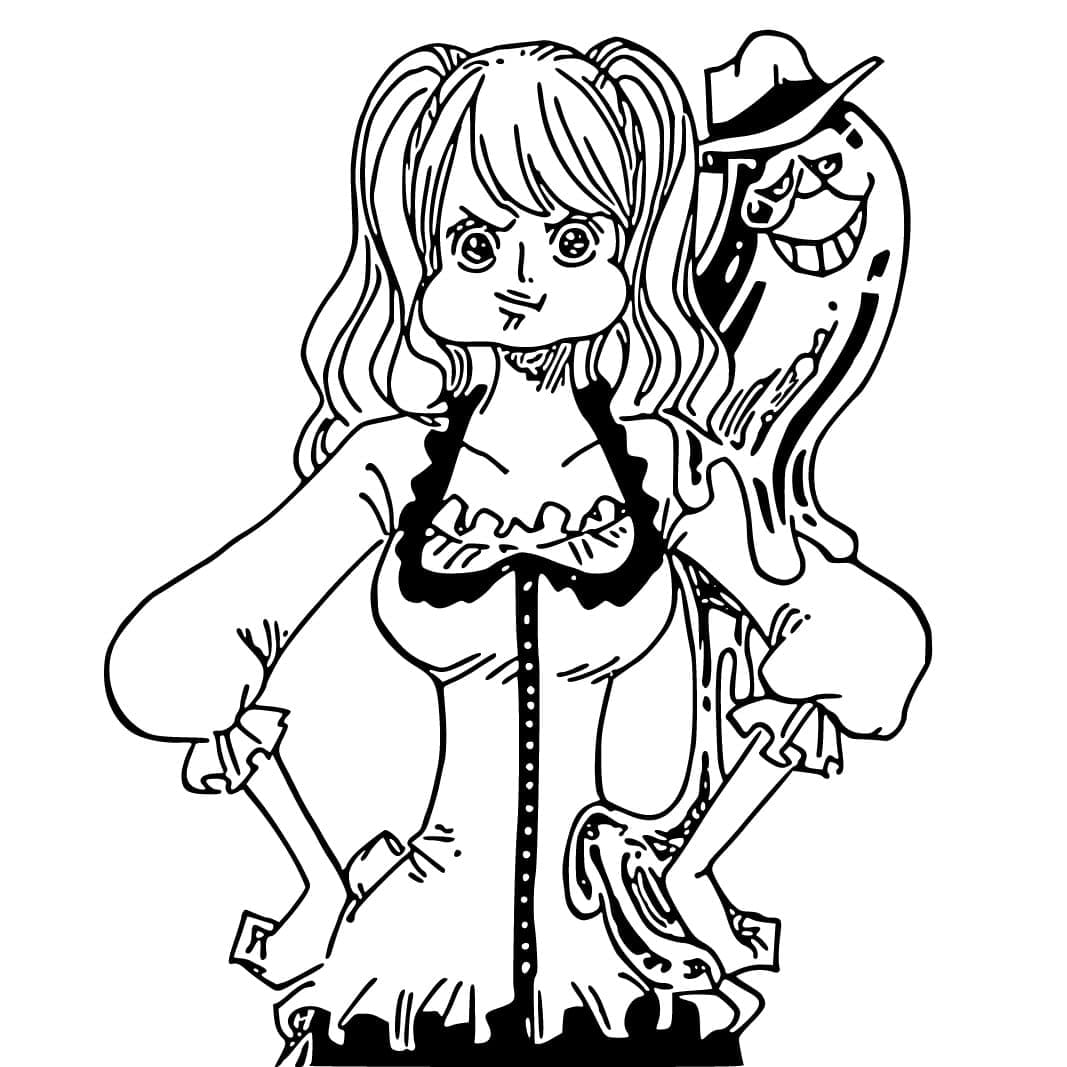 Coloriage Charlotte Pudding de Anime One Piece