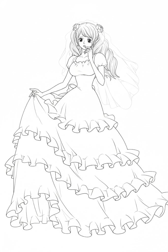 Coloriage Charlotte Pudding incroyable