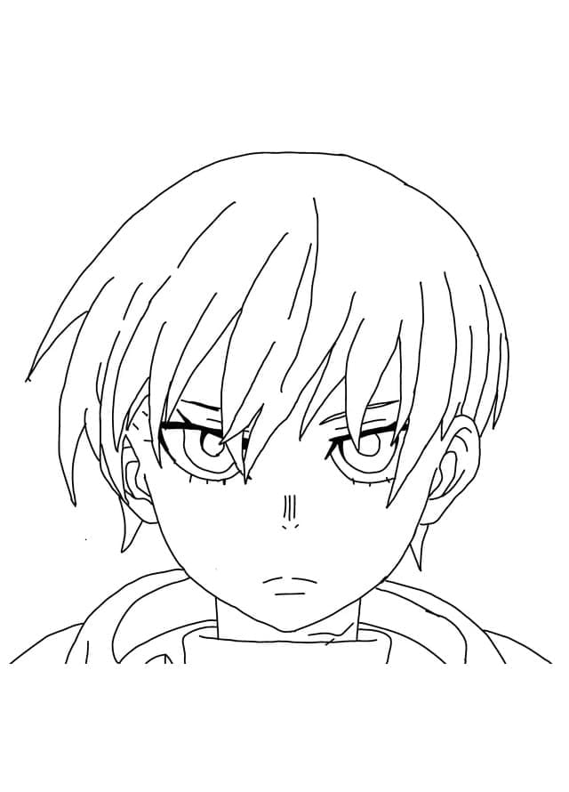 Coloriage Cool Sho Kusakabe