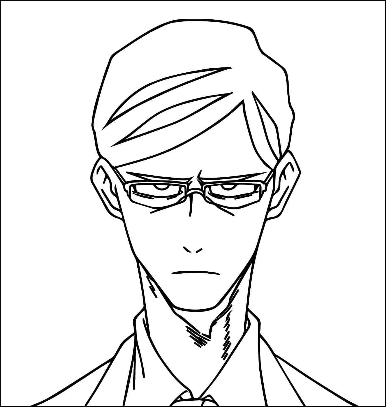 Coloriage Cool Sir Nighteye