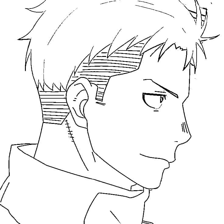 Coloriage Fire Force Akitaru Ôbi