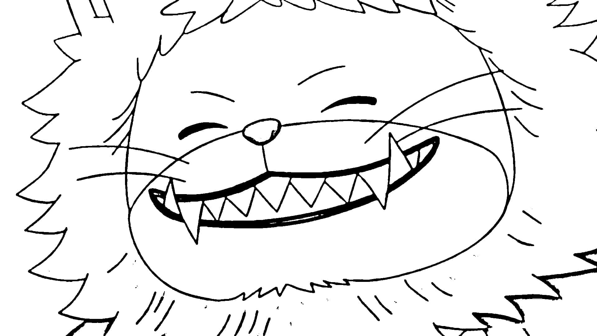 Coloriage Heureux Nekomamushi