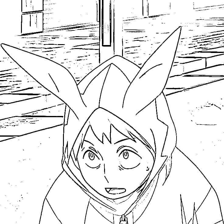 Coloriage Imprimable Koichi Haimawari