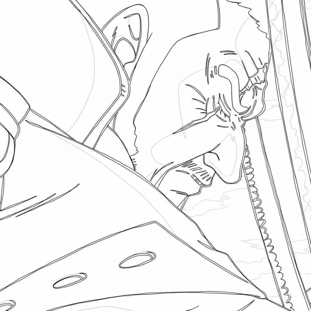 Coloriage Issho Fujitora imprimer gratuitement