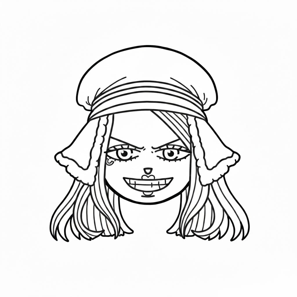 Coloriage Jewelry Bonney affronter