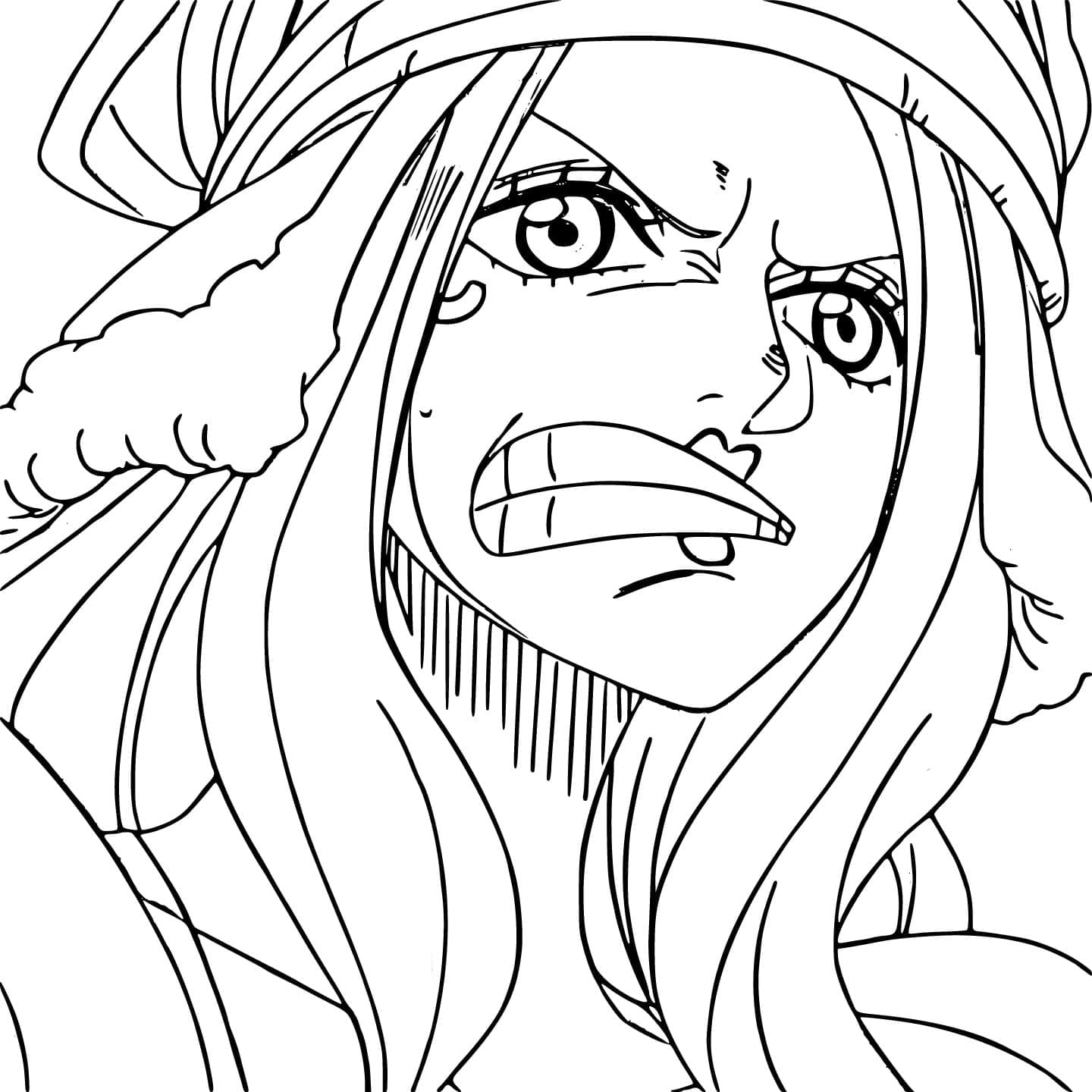 Coloriage Jewelry Bonney de Anime One Piece