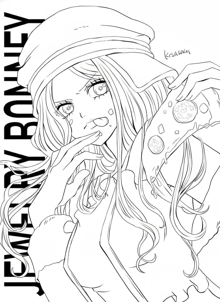 Coloriage Jewelry Bonney imprimable