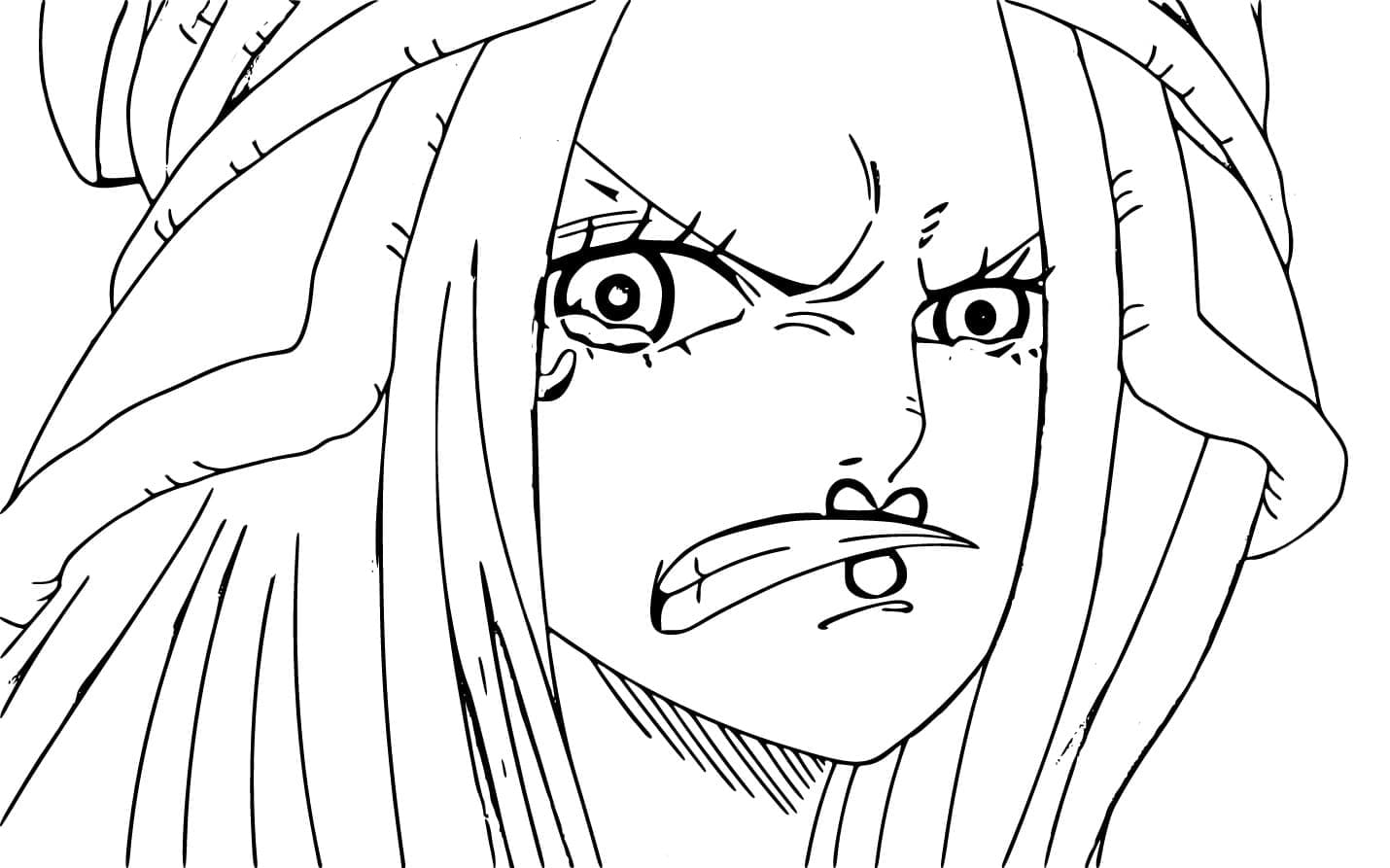 Coloriage Jewelry Bonney pleurs