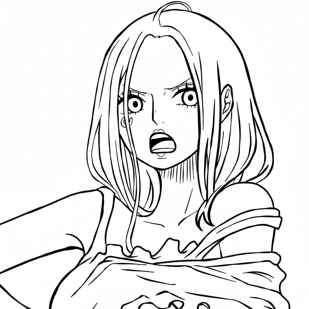 Coloriage Jewelry Bonney stupide